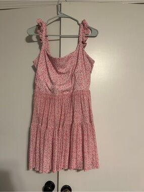 Blogilates Pink Floral One-Piece Workout Dress